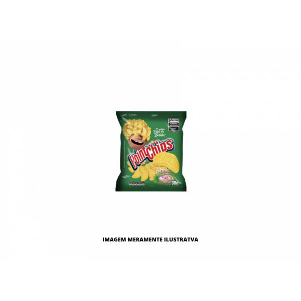BATATA - POINTCHIPS - 30g - ONDA CEBOLA SALSA - CX24